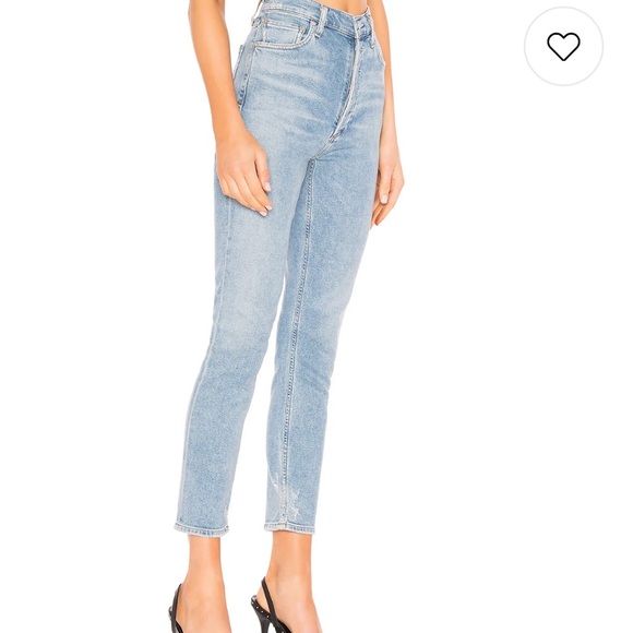 Agolde Denim - AGOLDE Nico High Rise Slim Fit in Embark
(size 24)